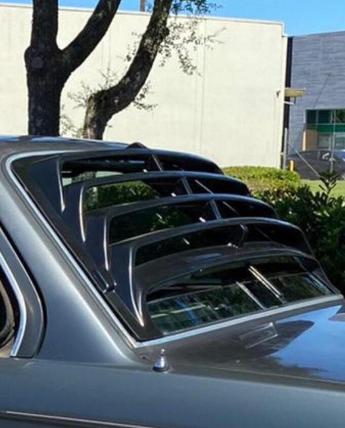 BMW E30 Rear Window Louver Visor Blinds absplastic Auto Sport Plastic