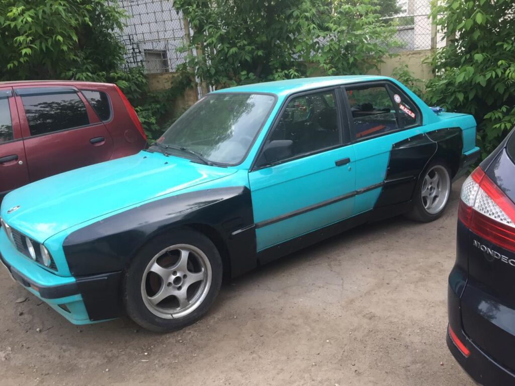 BMW E30 4door sedan touring Pandem Full wide body kit Auto Sport Plastic